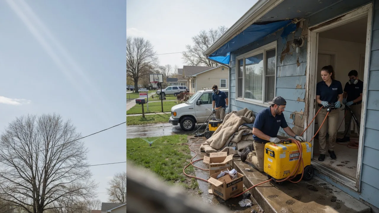 Basement Flood Cleanup in Hayesville, OH near me